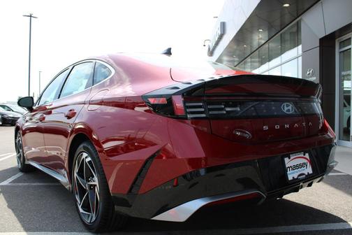 Red 2026 Hyundai SONATA SEL Sport