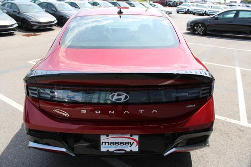 Red 2026 Hyundai SONATA SEL Sport