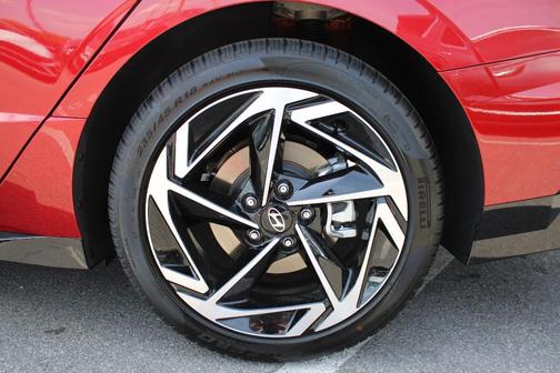 Red 2026 Hyundai SONATA SEL Sport