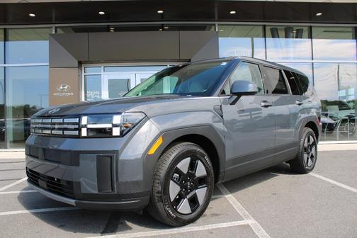 Gray 2026 Hyundai SANTA FE HEV SE