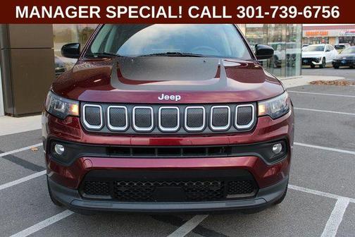 Velvet Red Pearlcoat 2022 Jeep Compass Latitude Lux