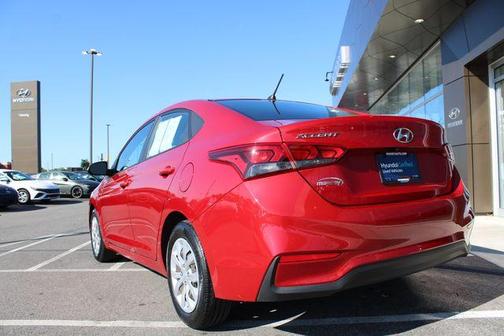 Pomegranate Red Metallic 2022 Hyundai Accent SE