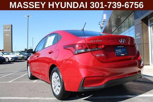 Pomegranate Red Metallic 2022 Hyundai Accent SE