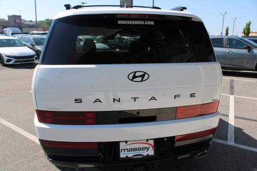 White 2027 Hyundai SANTA FE Calligraphy