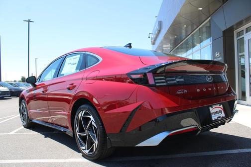 Red 2026 Hyundai SONATA SEL Sport