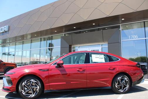 Red 2026 Hyundai SONATA SEL Sport