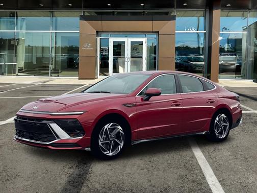Red 2026 Hyundai SONATA SEL Sport