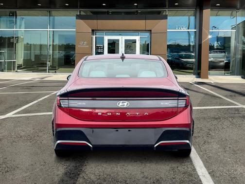 Red 2026 Hyundai SONATA SEL Sport