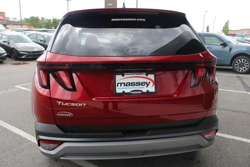 Red 2026 Hyundai TUCSON SEL