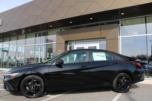 Black 2026 Hyundai ELANTRA SEL Sport