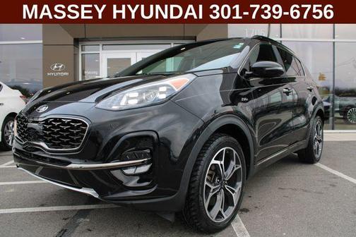 Black Cherry Pearl 2020 Kia Sportage SX Turbo