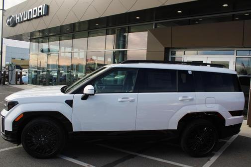 White 2026 Hyundai SANTA FE HEV Calligraphy