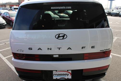 White 2026 Hyundai SANTA FE HEV Calligraphy