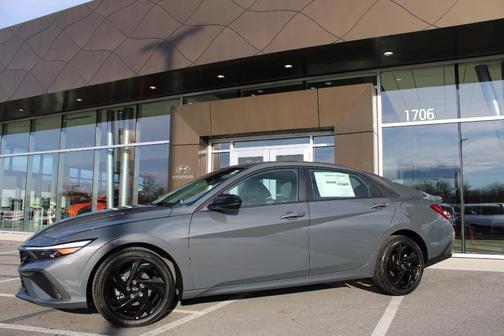 Gray 2026 Hyundai ELANTRA SEL Sport