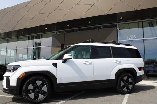 White 2026 Hyundai SANTA FE HEV SEL
