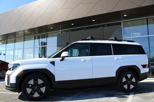 White 2026 Hyundai SANTA FE HEV SEL
