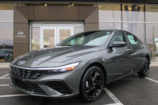 Amazon Gray 2026 Hyundai ELANTRA HEV SEL Sport