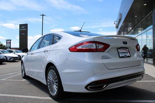 Oxford White 2016 Ford Fusion Titanium