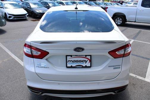 Oxford White 2016 Ford Fusion Titanium