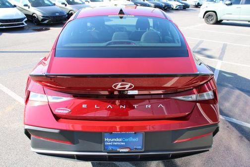 Red 2025 Hyundai ELANTRA SEL Sport
