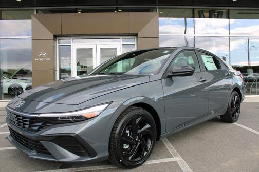 Gray 2026 Hyundai ELANTRA SEL Sport