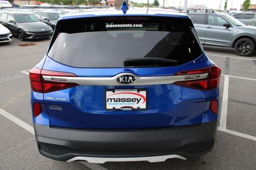 Neptune Blue 2021 Kia Seltos LX