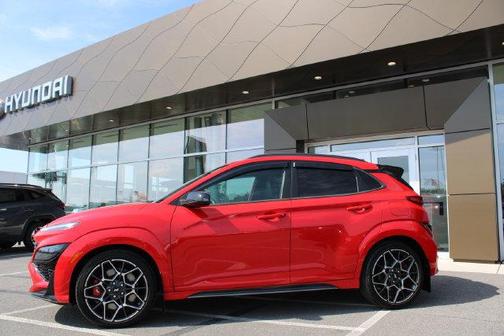 Racing Red 2022 Hyundai Kona N Base