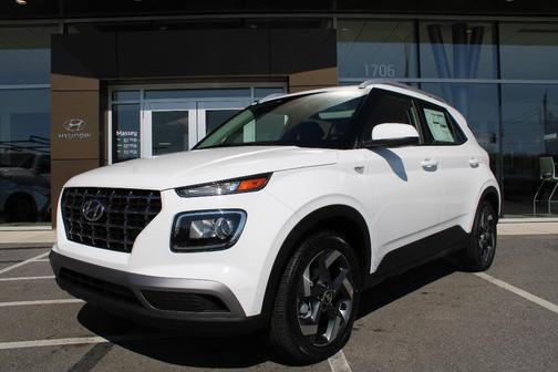 Lunar White 2026 Hyundai VENUE SEL