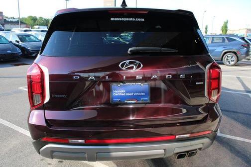 Burgundy 2025 Hyundai PALISADE SEL