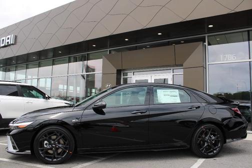 Black 2026 Hyundai ELANTRA N Line