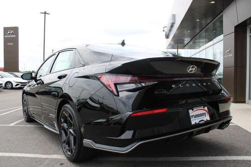 Black 2026 Hyundai ELANTRA N Line