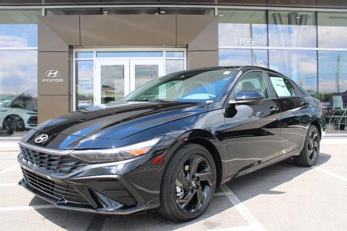 Black 2026 Hyundai ELANTRA SEL Sport
