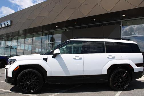 White 2027 Hyundai SANTA FE Calligraphy