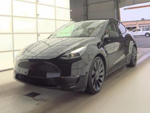 Solid Black 2023 Tesla Model Y Performance Dual Motor All-Wheel Drive