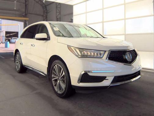 White Diamond Pearl 2019 Acura MDX 3.5L w/Technology & Entertainment Pkgs