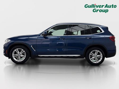 Phytonic Blue Metallic 2020 BMW X3 sDrive30i