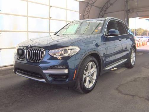 Phytonic Blue Metallic 2020 BMW X3 sDrive30i