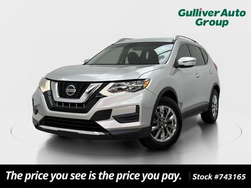 Brilliant Silver Metallic 2019 Nissan Rogue S