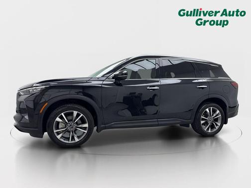 Mineral Black 2023 INFINITI QX60 Luxe