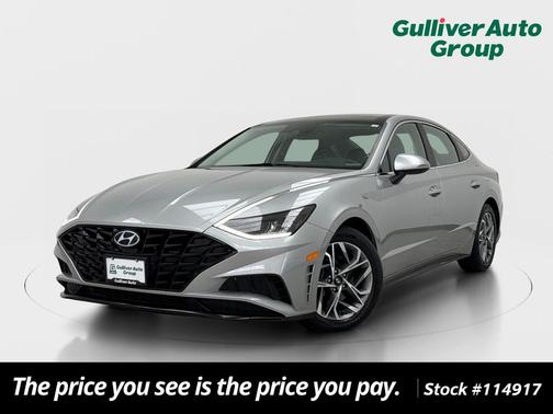 Shimmering Silver Pearl 2021 Hyundai SONATA SEL
