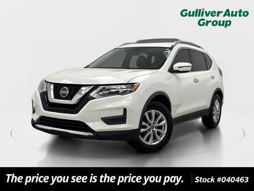 Pearl White Tricoat 2020 Nissan Rogue SV
