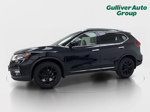 Magnetic Black 2017 Nissan Rogue SL