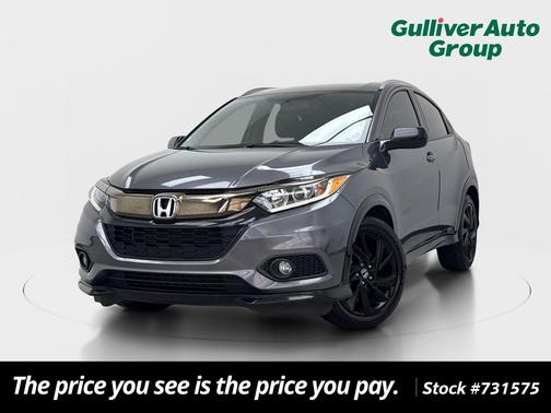 Modern Steel Metallic 2021 Honda HR-V 2WD Sport