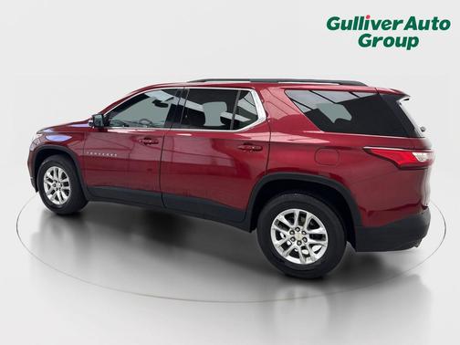 Cajun Red Tintcoat 2019 Chevrolet Traverse LT Cloth