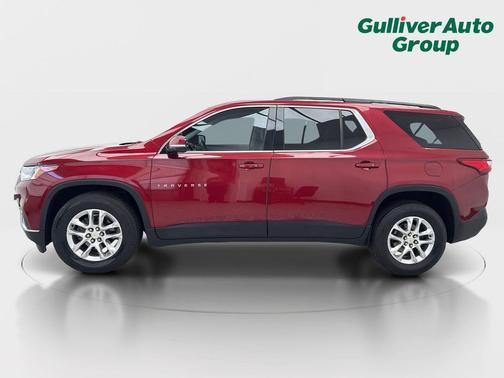 Cajun Red Tintcoat 2019 Chevrolet Traverse LT Cloth
