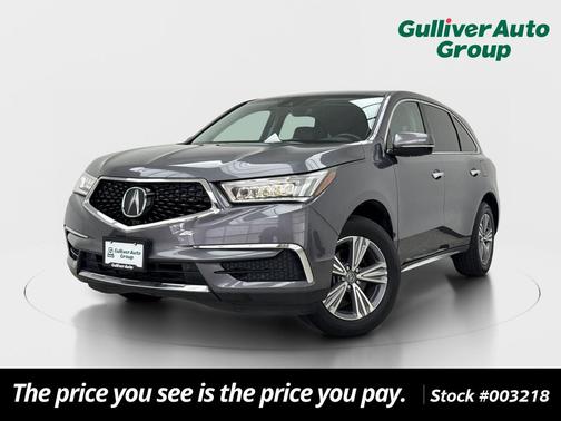 Modern Steel Metallic 2020 Acura MDX 3.5L
