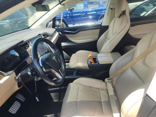 Titanium Metallic 2016 Tesla Model X P90D