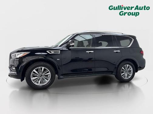 Black Obsidian 2020 INFINITI QX80 Luxe