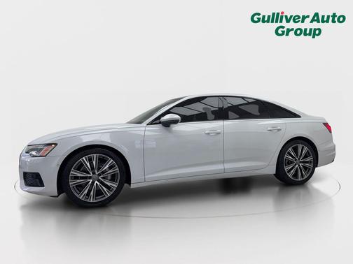 Glacier White Metallic 2020 Audi A6 45 Premium Plus