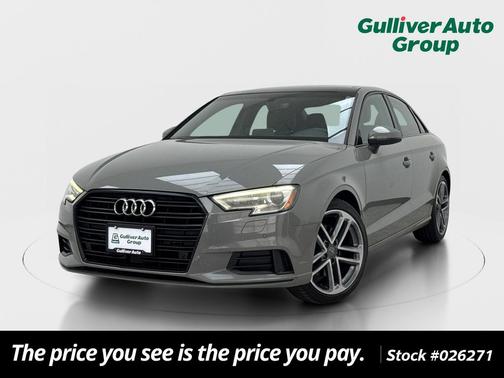 Monsoon Gray Metallic 2020 Audi A3 2.0T Premium